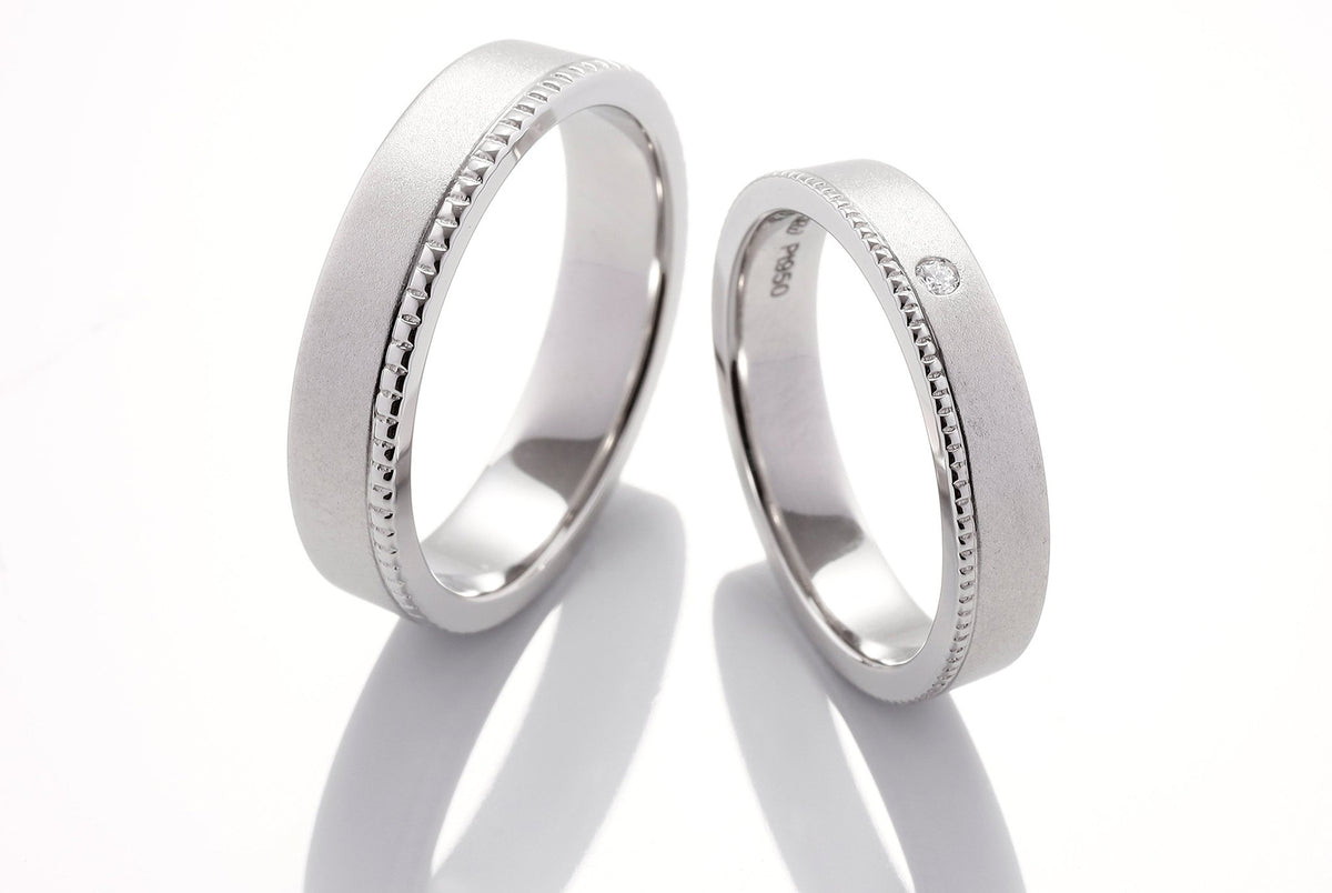 Miyabi-雅な幅広リングで、大人のお二人らしい存在感を – Koo-fu