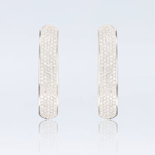 画像をギャラリービューアに読み込む, エレガント ウェーブ イヤリング